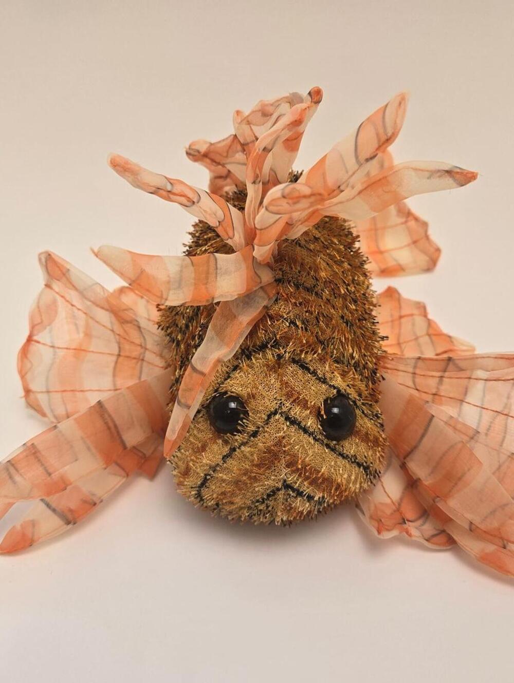 Adorable Vintage Webkinz Lionfish with No Tag, Ganz Plush (7 inch)